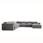 Miuform Világosszürke sarokkanapé (bal oldali) Flex Felix - Miuform - bonami - 888 740 Ft