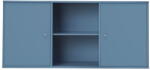 Hammel Furniture Kék alacsony függő komód 133x61 cm Mistral - Hammel Furniture