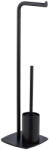WENKO Acél WC-papír tartó állvány WC-kefével Iria - Wenko