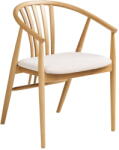 House Nordic Natúr színű tölgyfa karfás étkezőszék Agustin - House Nordic