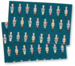 Catherine Lansfield Pamut tányéralátét szett karácsonyi mintával 4 db-os 30x46 cm Nutcracker - Catherine Lansfield