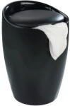 Wenko Candy fekete szennyestartó és ülőke egyben, 20 l - Wenko