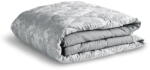 Catherine Lansfield Jacquard szürke steppelt ágytakaró, 240 x 260 cm - Catherine Lansfield