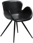 DAN-FORM Fekete kárpitozott karfás étkezőfotel Gaia - DAN-FORM Denmark