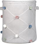 Kindsgut Világosbarna textil játéktároló kosár ø 30x35 cm Taupe - Kindsgut