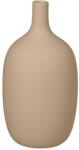 Blomus Nomad bézs kerámia váza, magasság 21 cm - Blomus