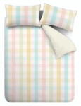 Catherine Lansfield Kétszemélyes ágyneműhuzat 200x200 cm Spring Check - Catherine Lansfield