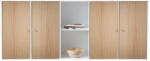 Hammel Furniture Fali komód tölgyfa dekorral Hammel Mistral Kubus, 169 x 69 cm