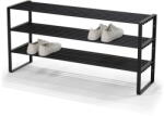 Spinder Design Fekete fém cipőtartó 100x48, 5x29 cm Rex - Spinder Design