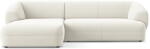 Makamii Fehér bársony sarokkanapé (bal oldali) Moana - Makamii - bonami - 722 392 Ft