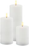 Sirius Kültéri LED gyertya szett 3 db-os (magasság 20 cm) Sille - Sirius