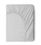 Good Morning Szürke pamut gumis lepedő, 180 x 200 cm - Good Morning