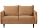 ROPEZ Barna bársony kanapé 138 cm Juli - Ropez