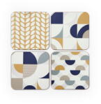 Cooksmart ® Parafa poháralátét szett 4 db-os Bauhaus - Cooksmart ®