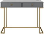 CosmoLiving by Cosmopolitan Camila szürke íróasztal - CosmoLiving by Cosmopolitan