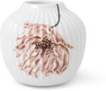 Kähler Design Poppy fehér porcelán váza, magasság 13 cm - Kähler Design