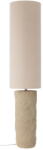 Bloomingville Natúr színű állólámpa textil búrával (magasság 110 cm) Payah - Bloomingville