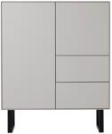 Hammel Furniture Világosszürke magas komód 91x111 cm Edge by Hammel - Hammel Furniture