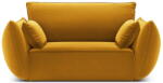 Mazzini Sofas Mustársárga bársony fotel Vanda - Mazzini Sofas