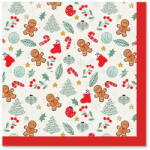 Homéa Szalvéta szett 20 db-os 33x33 cm Cookie - Homéa