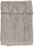 Zone Szürkésbézs frottír pamut törölköző 50x70 cm Time - Zone