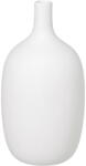 Blomus Fehér kerámia váza, magasság 21 cm - Blomus