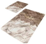 Mila Home Barna fürdőszobai kilépő szett 2 db-os 60x100 cm - Mila Home