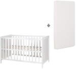 Roba Fehér babaágy 60x120 cm - Roba - bonami - 94 340 Ft