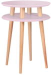 Ragaba UFO rózsaszín tárolóasztal, ⌀ 45 cm - Ragaba