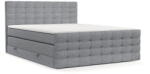Maison de Reve Szürke ágyneműtartós boxspring ágy 160x200 cm Blend - Maison de Rêve