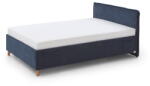 meise.möbel Sötétkék kárpitozott gyerekágy ágyrács nélkül 140x200 cm Fun - Meise Möbel