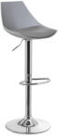 Casa Selección Szürke bőr utánzat állítható magasságú bárszék szett 2 db-os (ülésmagasság 56, 5 cm) - Casa Selección - bonami - 70 967 Ft