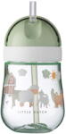 Mepal Fehér-világoszöld tritán gyerek bögre 300 ml Little farm - Mepal