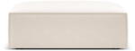 Mazzini Sofas Bézs bársony lábtartó Vanda - Mazzini Sofas