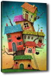 Vavien Artwork Tree Houses kép, 40 x 60 cm - Tablo Center