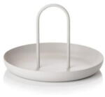 Zone Singles világosszürke fémtálca, ø 20 cm - Zone