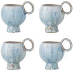 Bloomingville Világoskék kőedény csésze szett cappucinóhoz 4 db-os 250 ml Avonlea - Bloomingville