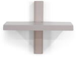 Spinder Design Szürkésbarna fém fali polc 28 cm Hola - Spinder Design