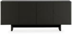 MOME Fekete komód 180x75x40 cm Solei - MOME