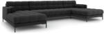 Cosmopolitan Design Sötétszürke sarokkanapé (U alakú) Bali - Cosmopolitan Design - bonami - 1 058 240 Ft