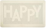 Foutastic Krémszínű fürdőszobai kilépő 60x100 cm Happy - Foutastic