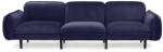 Emko Bean sötétkék bársony kanapé - EMKO