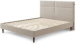 Bobochic Bézs kárpitozott franciaágy ágyráccsal 180x200 cm Elyna - Bobochic Paris - bonami - 187 920 Ft