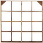 Bloomingville Natúr színű többszintes újrahasznosított fa fali polc Tilo - Bloomingville