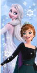 Jerry Fabrics Pamut gyerek fürdőlepedő 70x140 cm Frozen "Sisters" - Jerry Fabrics