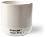 Pantone Világosszürke kerámia bögre 175 ml Cortado Warm Gray 2 - Pantone