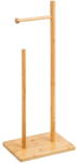 Unimasa Natúr színű bambusz WC-papír tartó állvány - Casa Selección