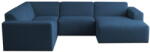Scandic Sötétkék buklé sarokkanapé (U alakú) Roxy - Scandic - bonami - 865 615 Ft