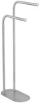 WENKO Matt ezüstszínű rozsdamentes acél törölközőtartó állvány Levante - Wenko