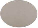 ZicZac Titan szürkésbézs tányéralátét újrahasznosított bőrből, 33 x 45 cm - ZicZac